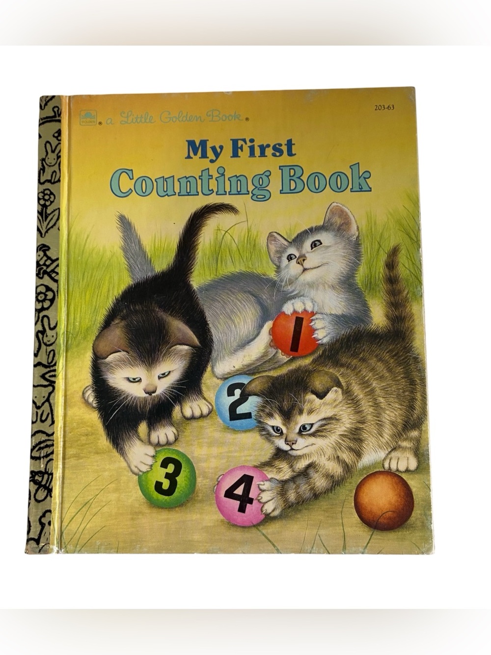 6/$20🎉 VINTAGE ‘MY FIRST COUNTING BOOK’ LITTLE GOLDEN BOOK KIDS